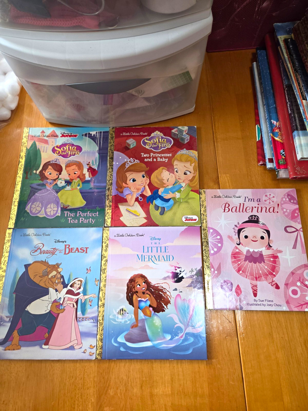 Little Golden Books I'm a Ballerina! HC Illustrated Ages 4-8 Sue Fliess Lot of 5
